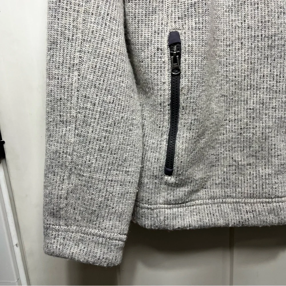 Marmot Men’s Full Zip Knit Fleece Jacket Gray XL - Picture 7 of 12